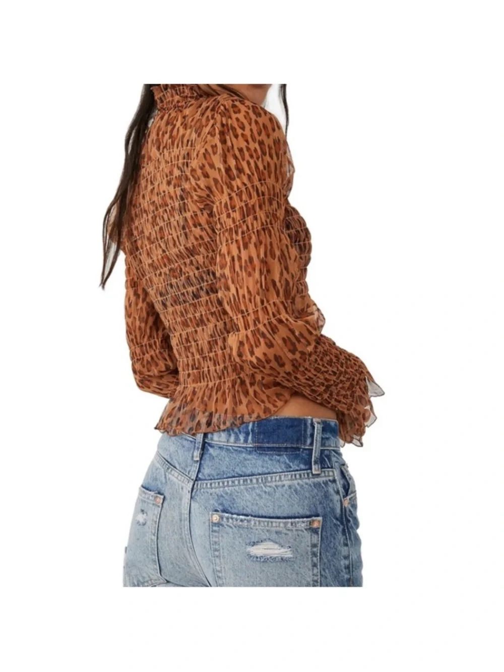 Free People Hello There‎ Top Leo Combo Size XS